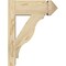 Ekena Millwork Funston Arts & Crafts Rough Sawn Outlooker, Douglas Fir, 6"W x 14"D x 18"H OUT06X14X18FST03RDF - alternate 4